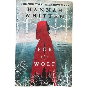 Hannah Whitten 'For the Wolf' Book - Red and Blue Cover